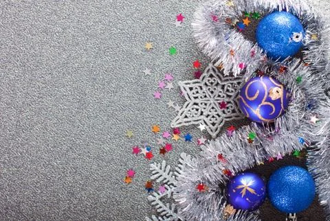 Christmas composition Stock Photos