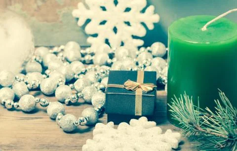 Christmas Composition Stock Photos