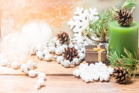 Christmas Composition Stock Photos