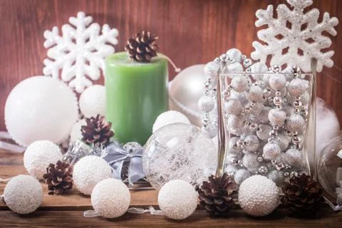 Christmas Composition Stock Photos