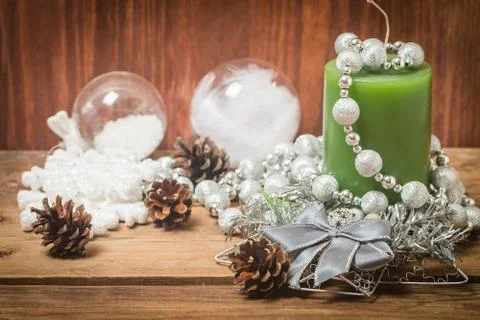 Christmas Composition Stock Photos