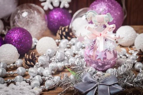 Christmas Composition Stock Photos