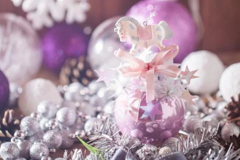 Christmas Composition Stock Photos