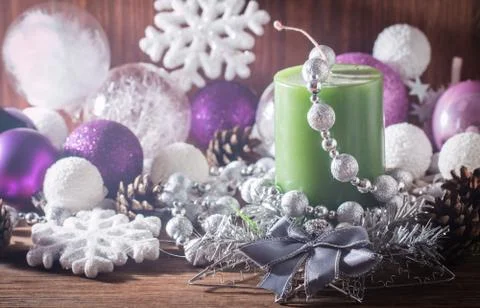 Christmas Composition Stock Photos