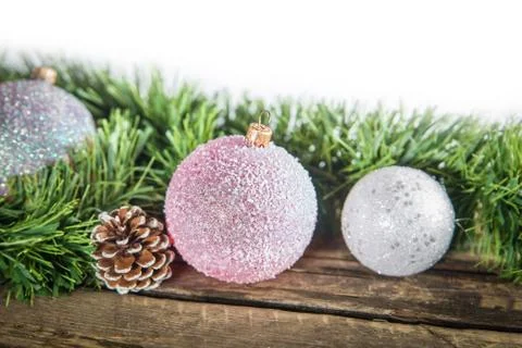 Christmas composition Stock Photos