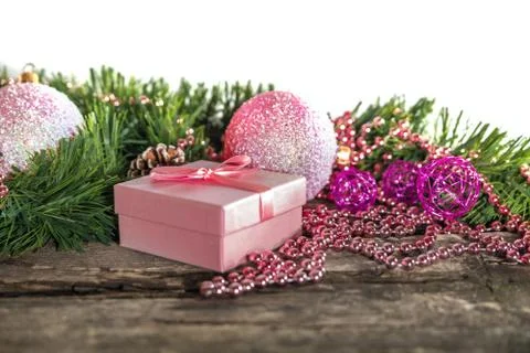 Christmas composition Stock Photos