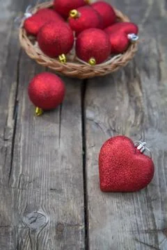 Christmas composition Stock Photos