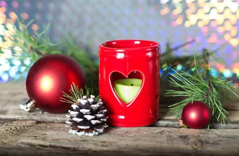 Christmas composition Stock Photos