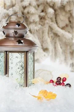 Christmas composition Stock Photos