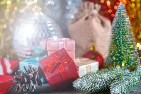 Christmas composition. Stock Photos