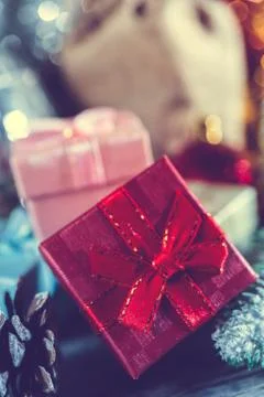 Christmas composition. Stock Photos