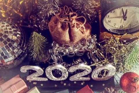 Christmas composition. Stock Photos