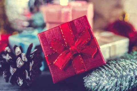 Christmas composition. Stock Photos