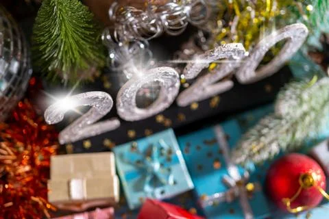 Christmas composition. Stock Photos