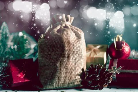 Christmas composition. Stock Photos