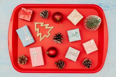 Christmas composition. Stock Photos