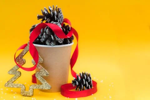 Christmas composition. Stock Photos