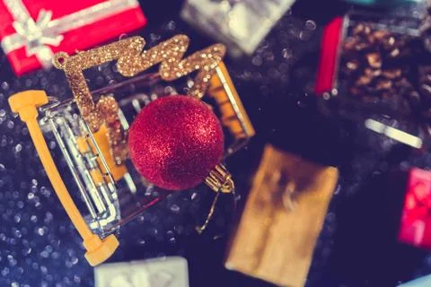 Christmas composition. Stock Photos