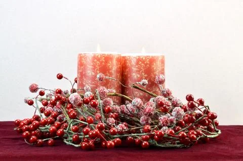 Christmas composition Stock Photos