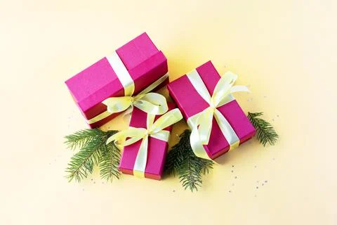 Christmas composition Stock Photos
