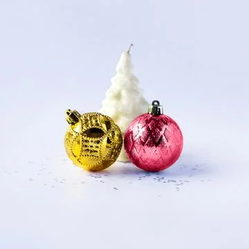 Christmas composition Stock Photos