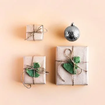Christmas composition Stock Photos