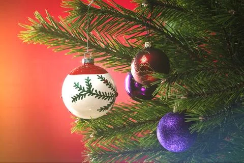 Christmas composition.  Stock Photos