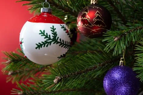 Christmas composition.  Stock Photos