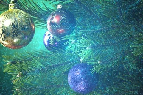 Christmas composition.  Stock Photos