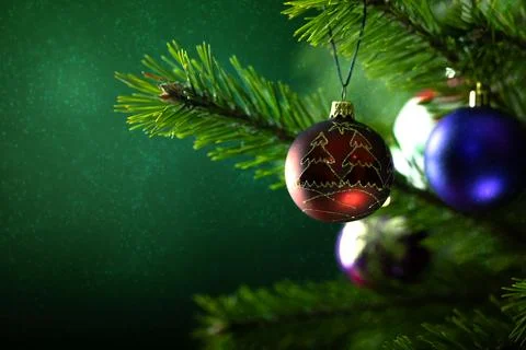 Christmas composition.  Stock Photos