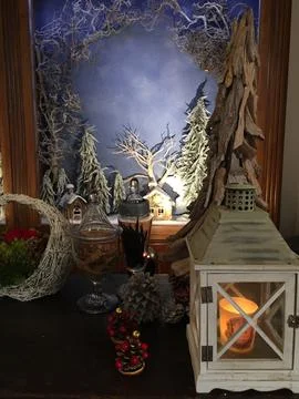 Christmas composition Stock Photos