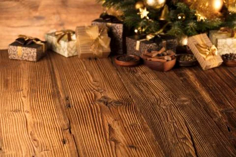 Christmas concept background. Stock Photos