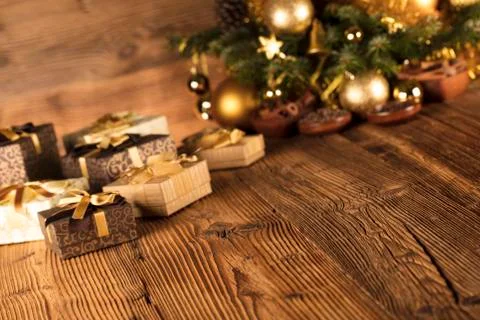 Christmas concept background. Stock Photos
