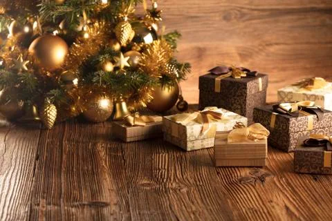 Christmas concept background. Stock Photos
