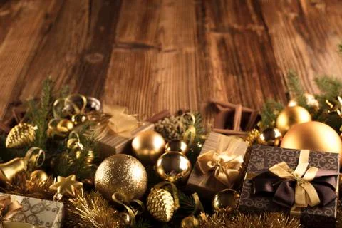 Christmas concept background. Stock Photos