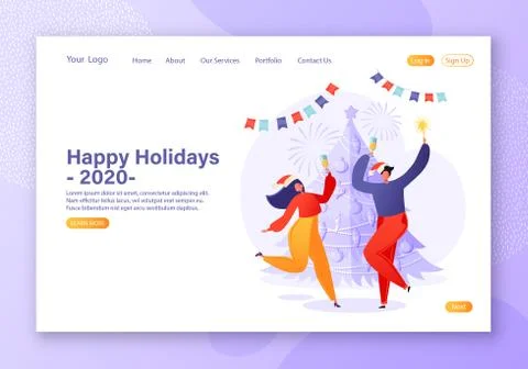 Christmas concept Stock Illustration