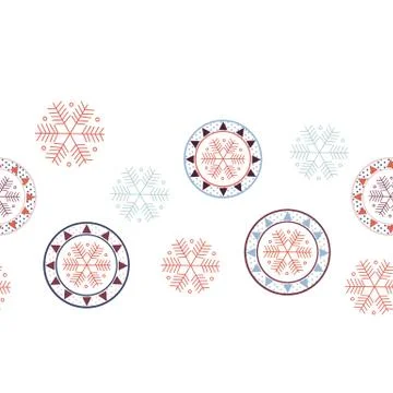 Christmas concept , seamless pattern vector. Stock Illustration