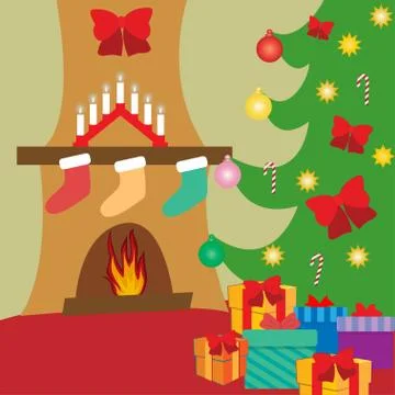 Christmas conceptual vector Stock Illustration