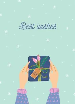 Christmas congratulations Stock Illustration
