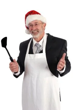 Christmas cook Foto stock