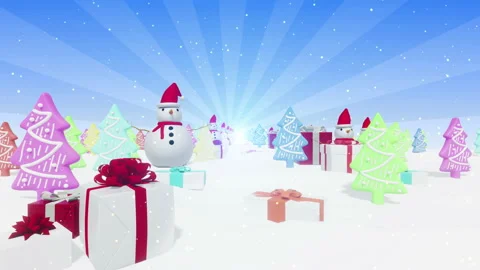 Christmas Cookie Celebration Background Stock Footage 221924735