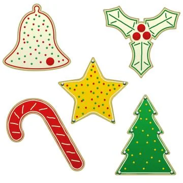 Christmas cookies Stock Illustration