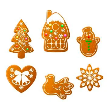 Christmas  cookies Stock Illustration