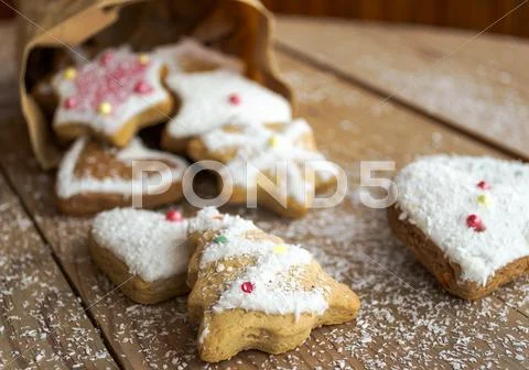 Christmas cookies Stock Photos