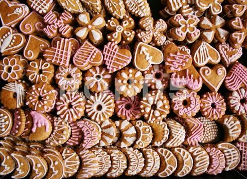 Christmas cookies Stock Photos