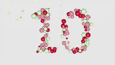 Christmas Countdown Stock Footage 220565704