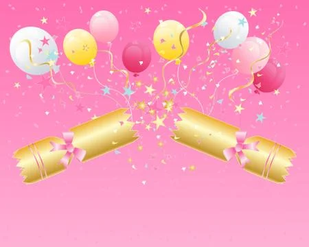 Christmas cracker Illustrazione stock