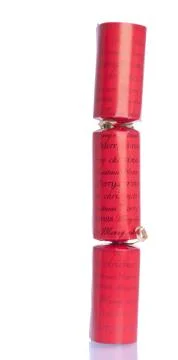 Christmas cracker Stock Photos