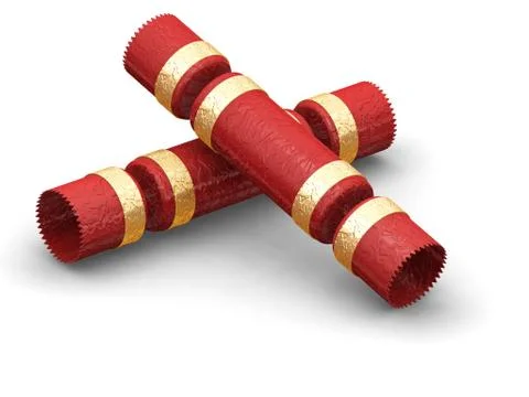 Christmas crackers Stock Illustration
