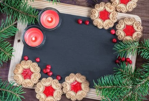 Christmas creative background Stock-Fotos